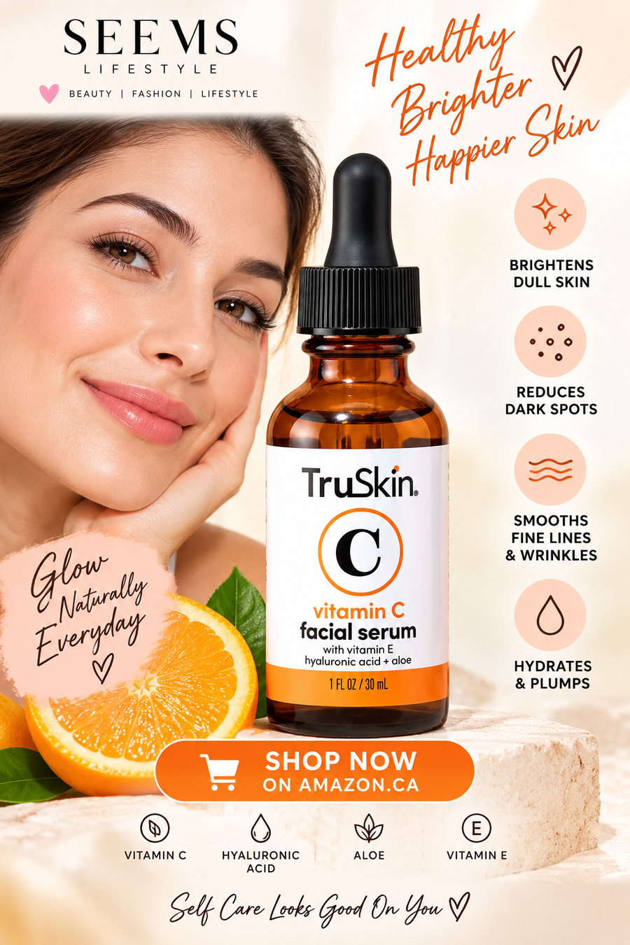 TruSkin Vitamin C Serum For Face – Anti Aging