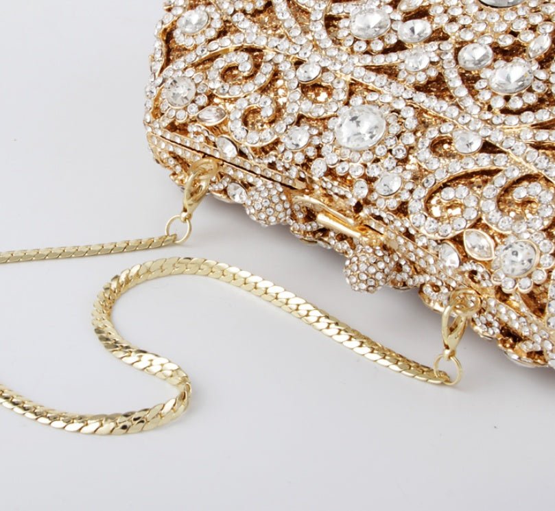 Crystal Beaded Evening Bag - SEEMS Lifestyle