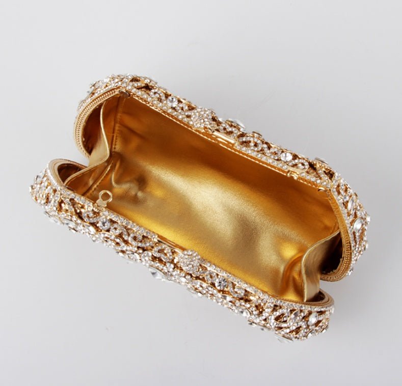 Crystal Beaded Evening Bag - SEEMS Lifestyle