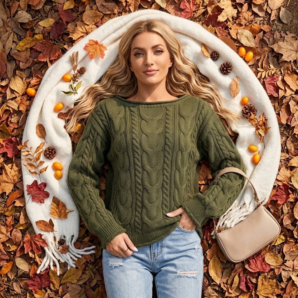 European And American Womens Tops Knitted Sweaters - SEEMS Lifestyle