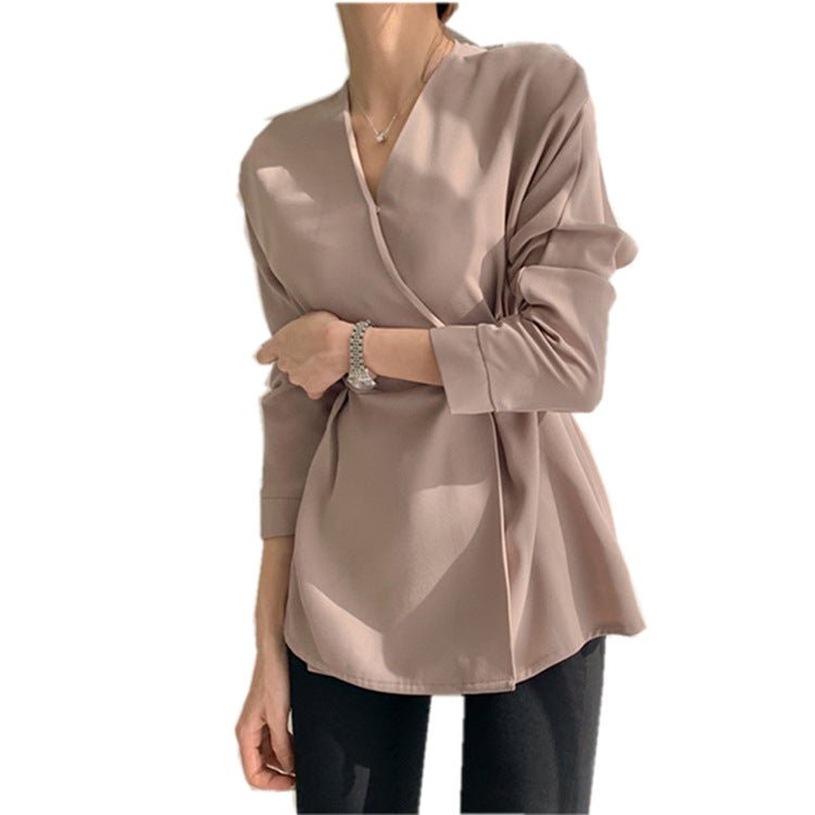 Fashion Casual Women Loose Pullover Tops - SEEMS Lifestyle