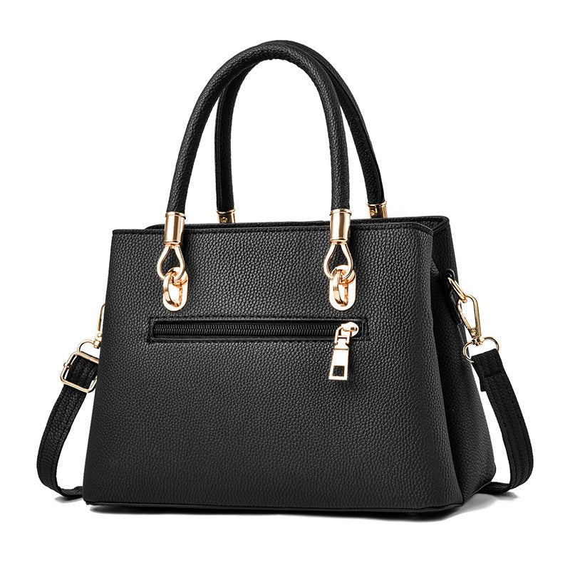Fashion Litchi Pattern Shoulder Messenger Bag - SEEMS Lifestyle