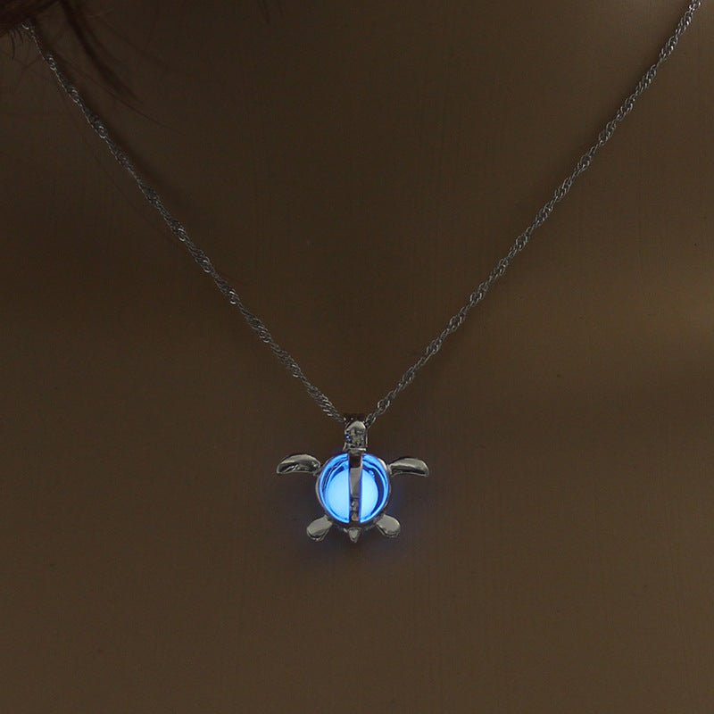 Fashion Moon Natural Glowing Stone Healing Necklace - SEEMS Lifestyle