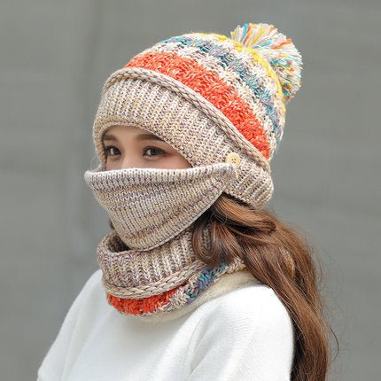 Korean winter knitted hat - SEEMS Lifestyle