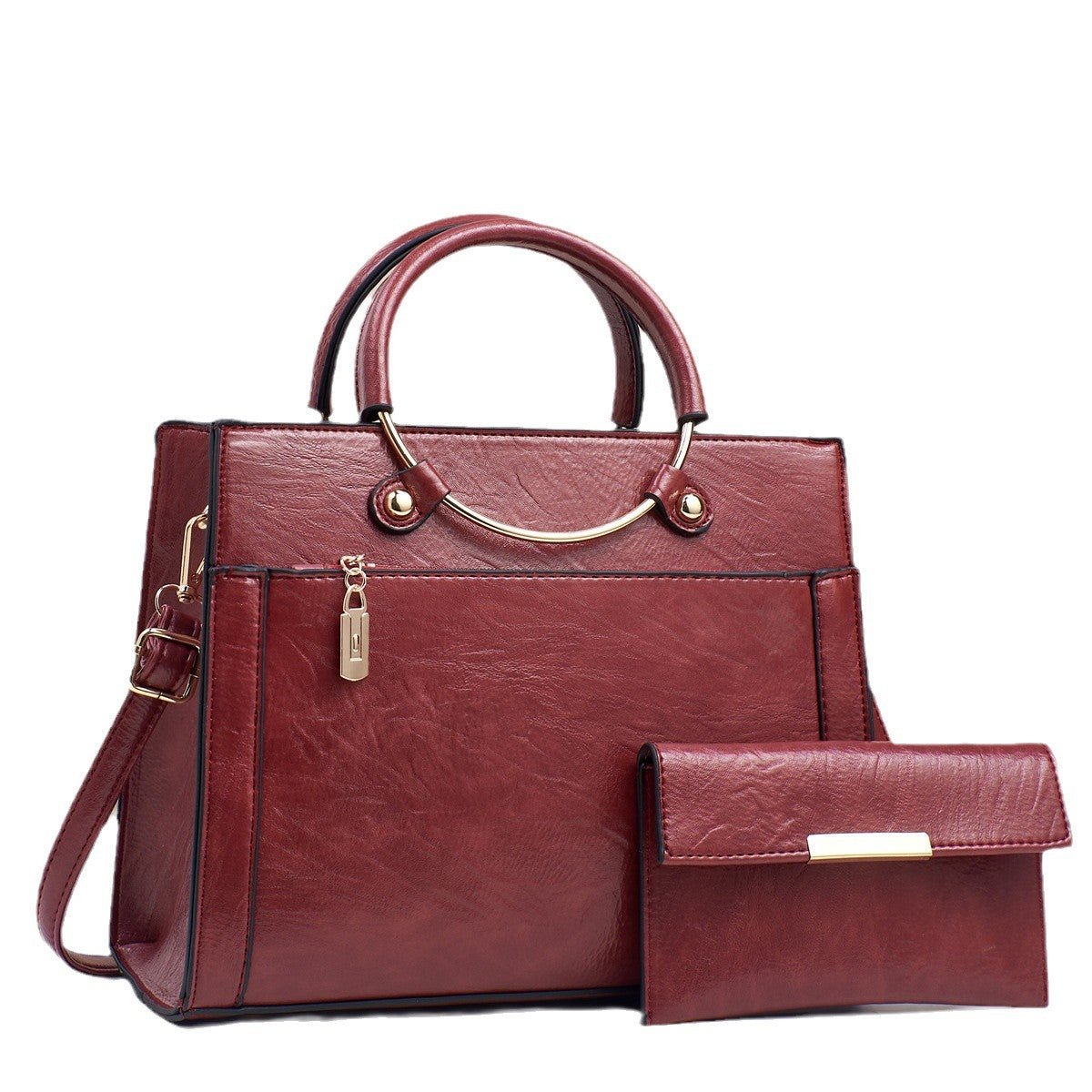 Large Capacity Bag Women's Special-interest Design Handbag Two-piece Set - SEEMS Lifestyle