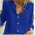 Loose Button Lapel Cardigan Top - SEEMS Lifestyle