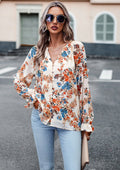 Loose Chiffon Blouses Shirts Tops - SEEMS Lifestyle
