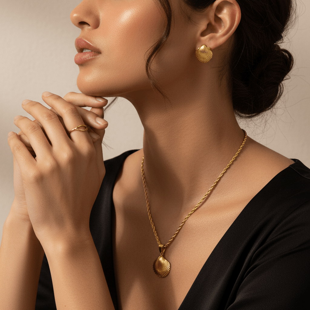 Seashell Radiance Jewelry Set - SEEMS Lifestyle