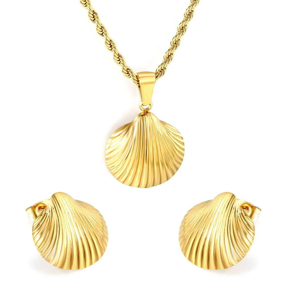 Seashell Radiance Jewelry Set - SEEMS Lifestyle
